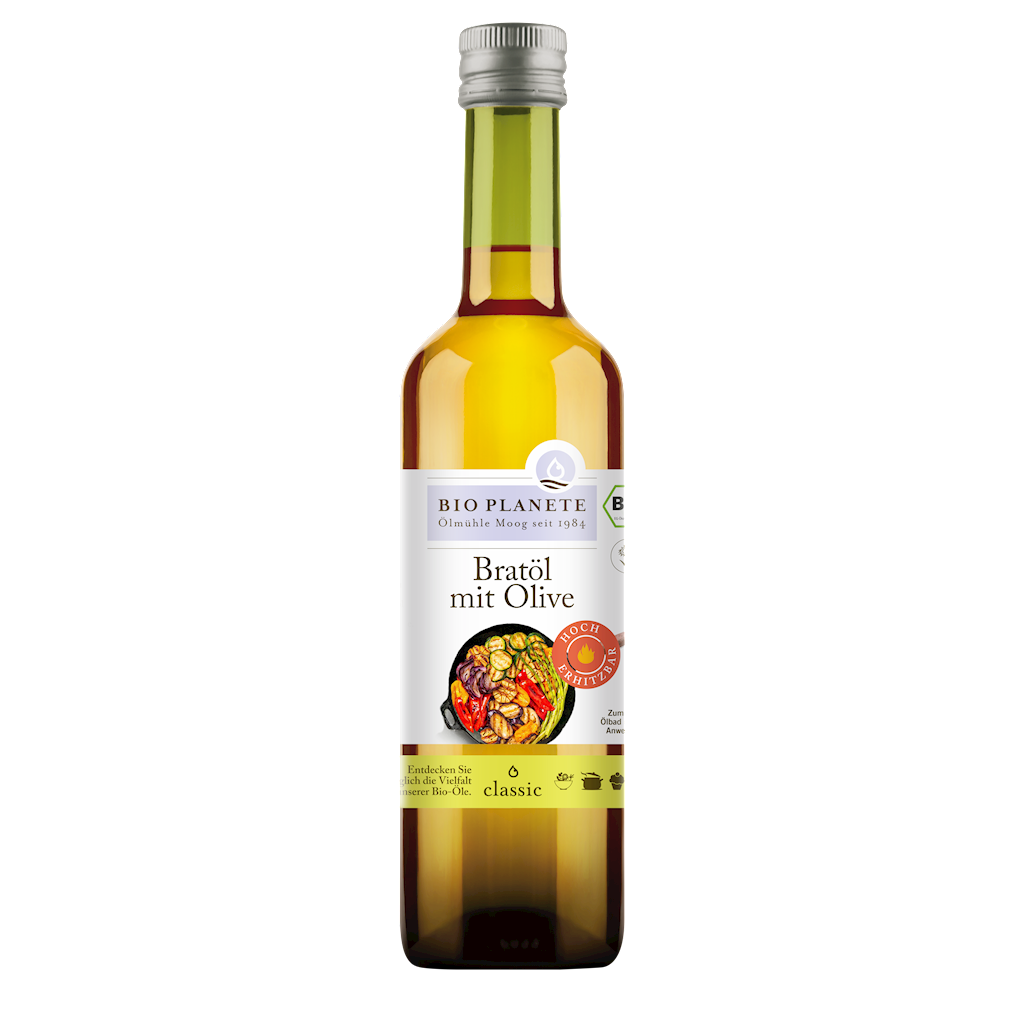 OLEJ DO SMAŻENIA Z OLIWĄ Z OLIWEK EXTRA VIRGIN BIO 500 ml - BIO PLANETE