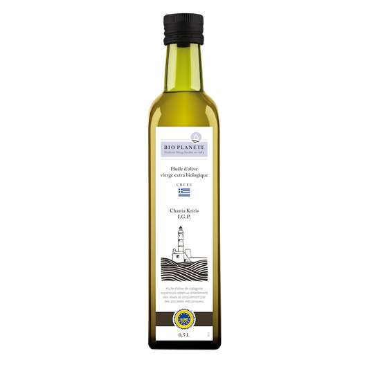 OLIWA Z OLIWEK EXTRA VIRGIN PGI KRETA BIO 500 ml - BIO PLANETE
