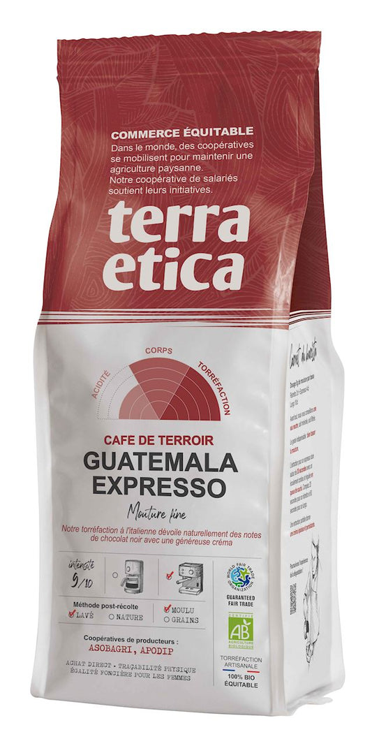 KAWA MIELONA ARABICA 100 % ESPRESSO GWATEMALA FAIR TRADE BIO 250 g...
