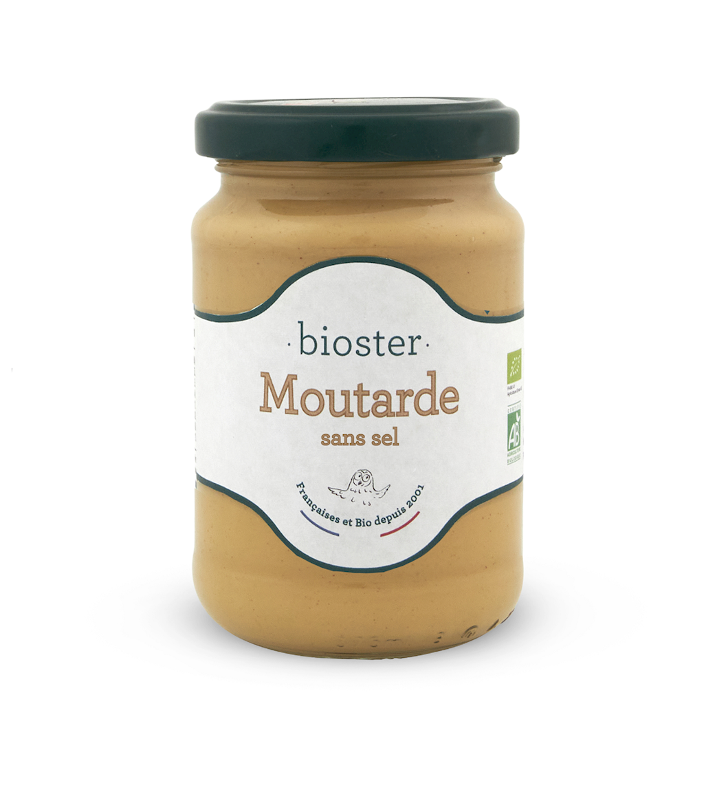 MUSZTARDA BEZ DODATKU SOLI BIO 200 g - BIOSTER