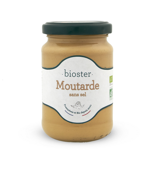 MUSZTARDA BEZ DODATKU SOLI BIO 200 g - BIOSTER