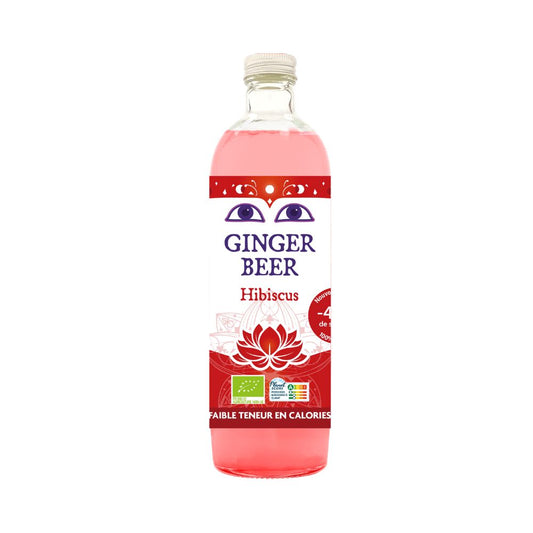 PIWO IMBIROWE O SMAKU HIBISKUSA BEZALKOHOLOWE FAIR FOR LIFE BIO 750 ml...