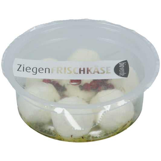 KOZI SER ŚMIETANKOWY W MARYNACIE ZIOŁOWEJ BIO (KULKI) 70 g - BIO-VERDE