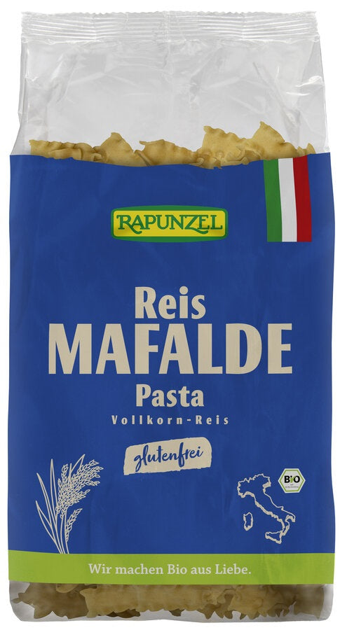 MAKARON (RYŻOWY RAZOWY) FALA BEZGLUTENOWY BIO 250 g - RAPUNZEL