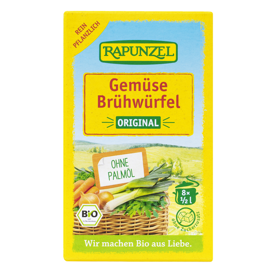 BULION - KOSTKI WARZYWNE BEZ DODATKU CUKRÓW BIO (8 x 10,5 g) 84 g...