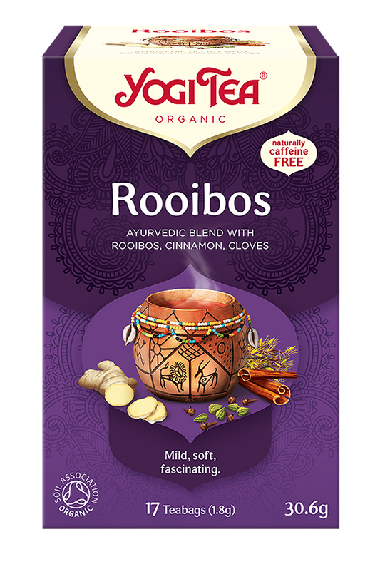 HERBATKA ROOIBOS Z CYNAMONEM I GOŹDZIKAMI BIO (17 x 1,8 g) 30,6 g...