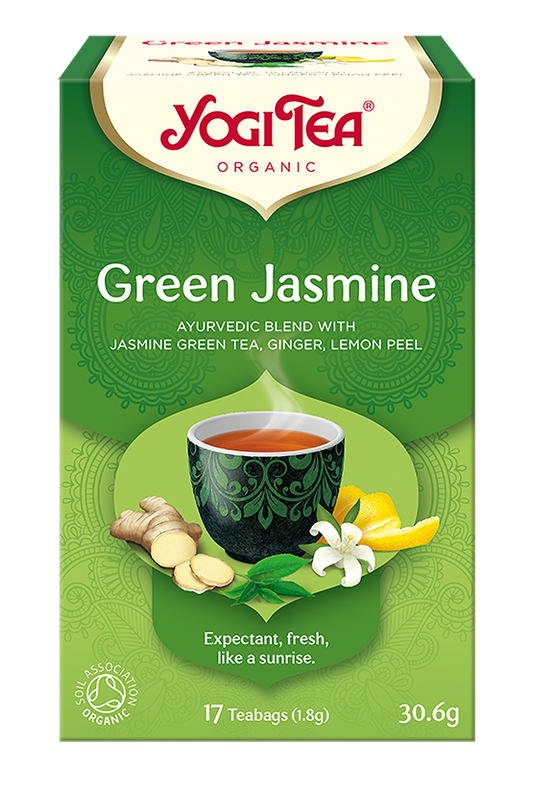 HERBATA ZIELONA JAŚMINOWA (GREEN JASMINE) BIO (17 x 1,8 g) 30,6 g...
