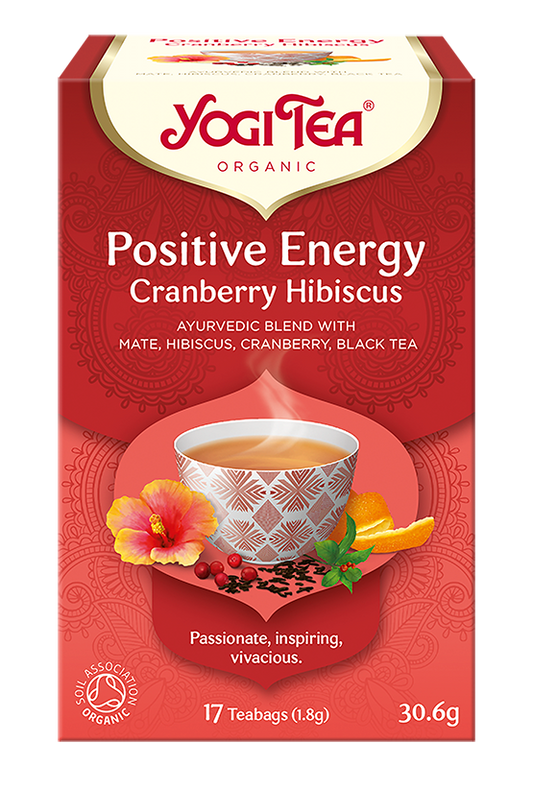 HERBATKA POZYTYWNA ENERGIA ŻURAWINA - HIBISKUS (POSITIVE ENERGY...