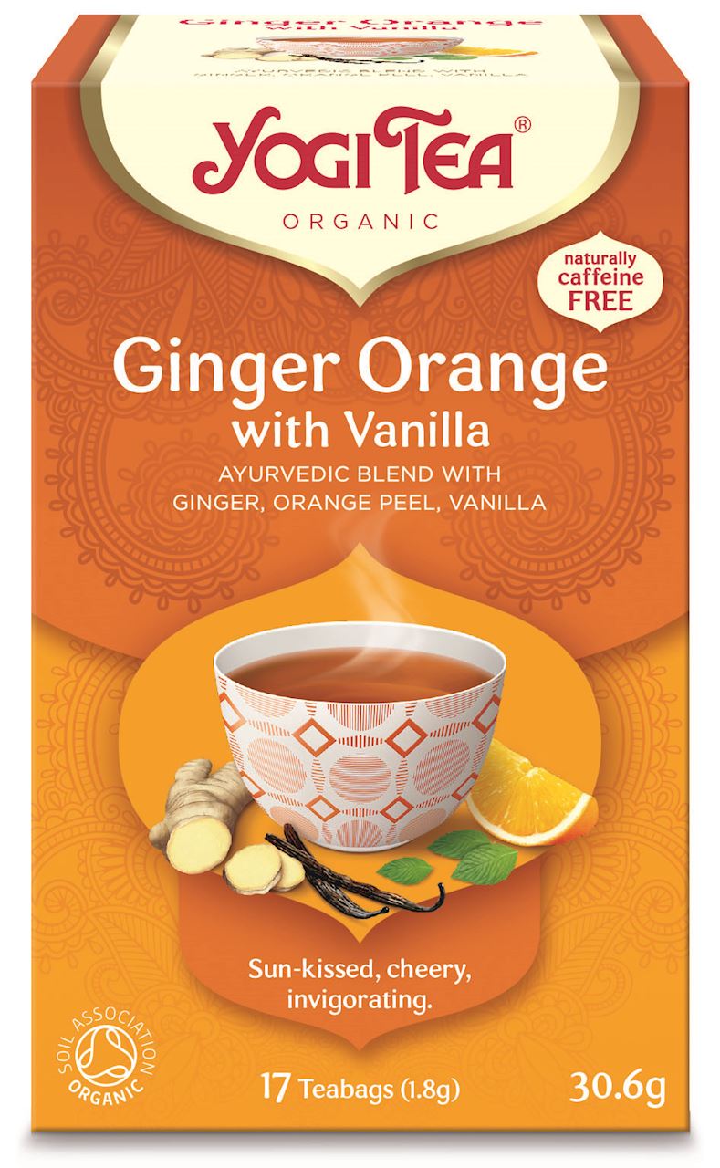 HERBATKA IMBIROWO - POMARAŃCZOWA Z WANILIĄ (GINGER ORANGE WITH...