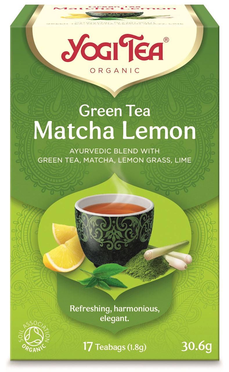 HERBATA ZIELONA Z CYTRYNĄ I MATCHĄ (GREEN TEA MATCHA LEMON) BIO (17 x...