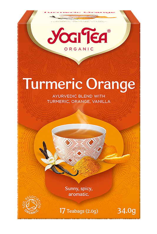 HERBATKA KURKUMA POMARAŃCZA (TURMERIC ORANGE) BIO (17 x 2 g) 34 g...