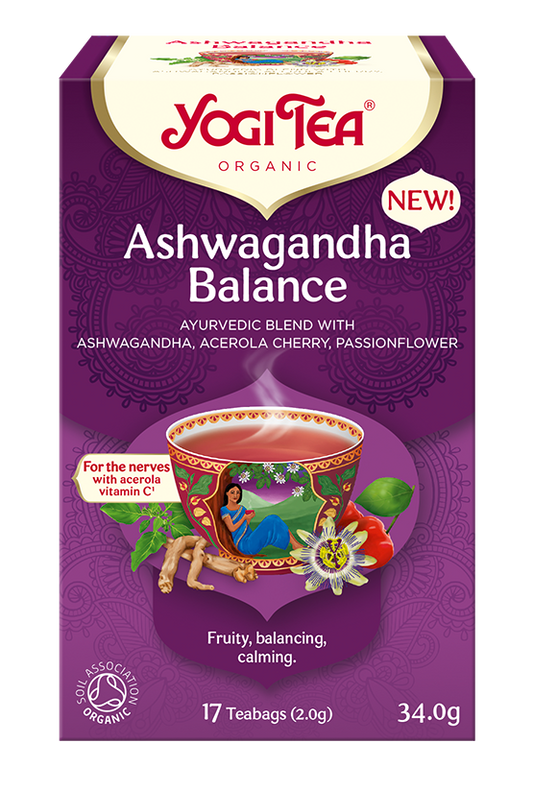 HERBATKA AJURWEDYJSKA RÓWNOWAGA Z ASHWAGANDHĄ (ASHWAGANDHA BALANCE)...