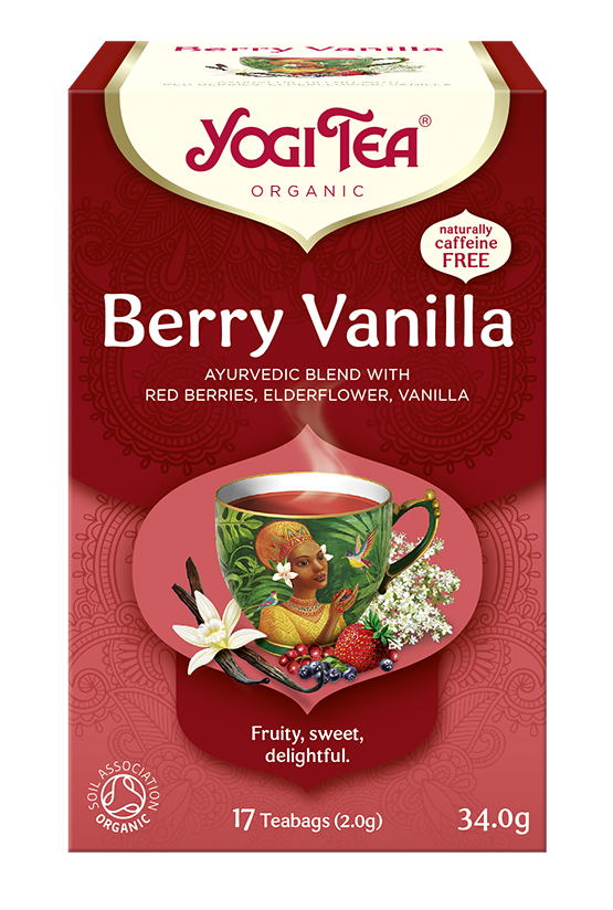 HERBATKA CZERWONE OWOCE - WANILIA (BERRY VANILLA) BIO (17 x 2 g) 34 g...