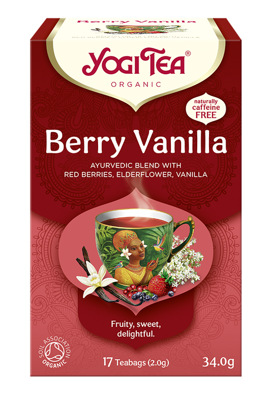 HERBATKA CZERWONE OWOCE - WANILIA (BERRY VANILLA) BIO (17 x 2 g) 34 g...