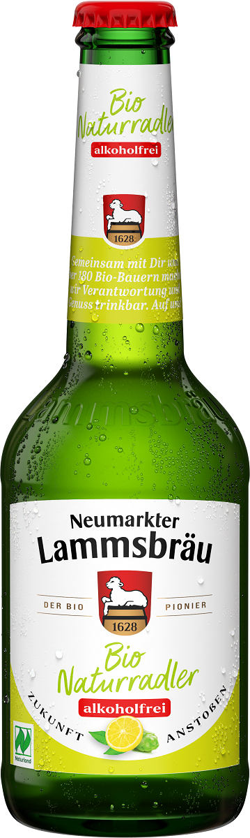 PIWO BEZALKOHOLOWE RADLER BIO 330 ml - NEUMARKTER LAMMSBRAU