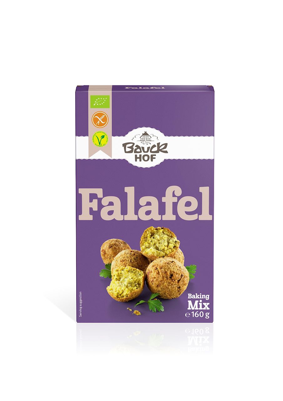 MIESZANKA NA FALAFEL BEZGLUTENOWA BIO 160 g - BAUCK MUHLE