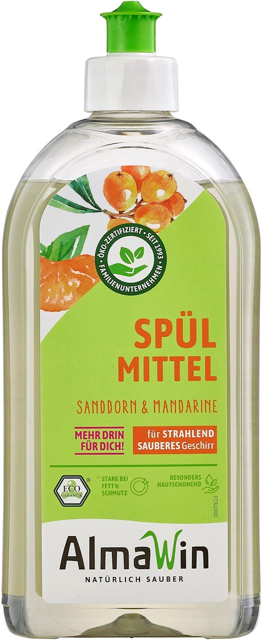 PŁYN DO MYCIA NACZYŃ ROKITNIKOWO - MANDARYNKOWY (KONCENTRAT) ECO 1 L...