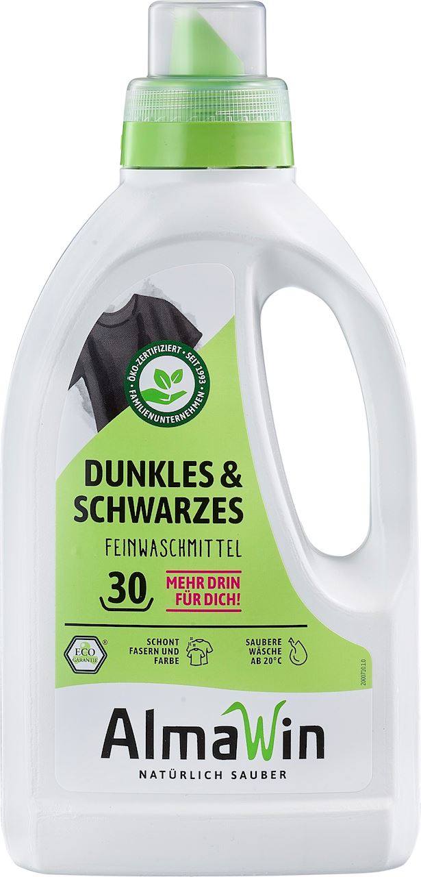 PŁYN DO PRANIA CIEMNYCH UBRAŃ (KONCENTRAT) ECO 750 ml (30 PRAŃ)...