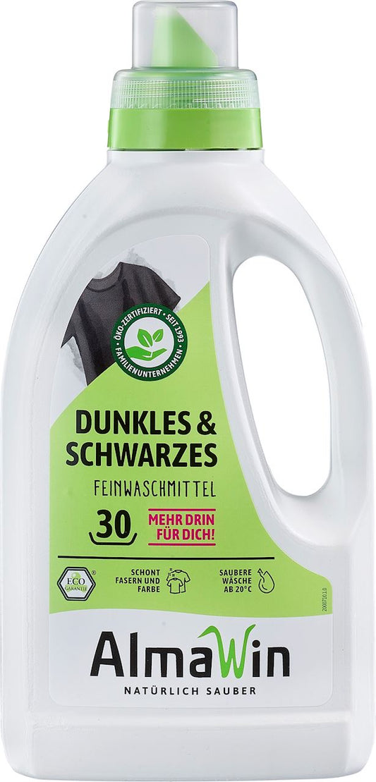 PŁYN DO PRANIA CIEMNYCH UBRAŃ (KONCENTRAT) ECO 750 ml (30 PRAŃ)...