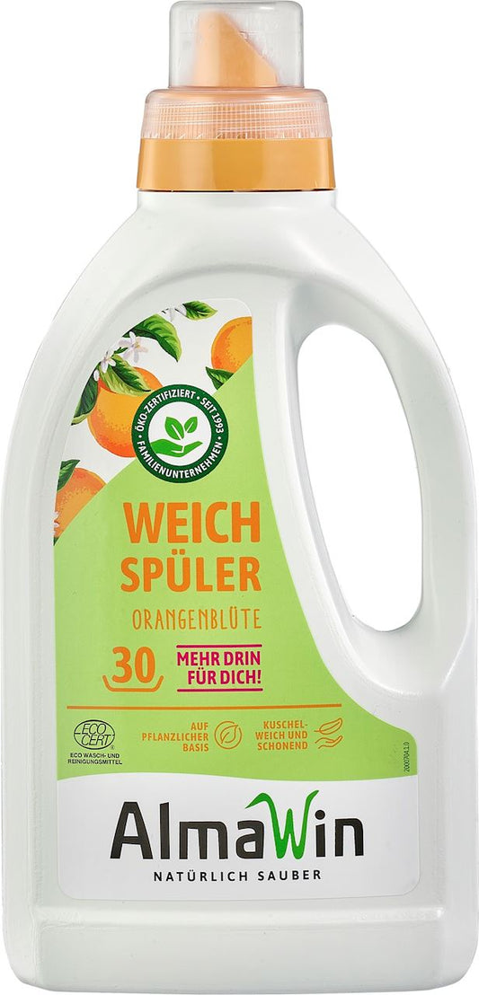 PŁYN DO ZMIĘKCZANIA TKANIN POMARAŃCZOWY (KONCENTRAT) ECO 750 ml (30...