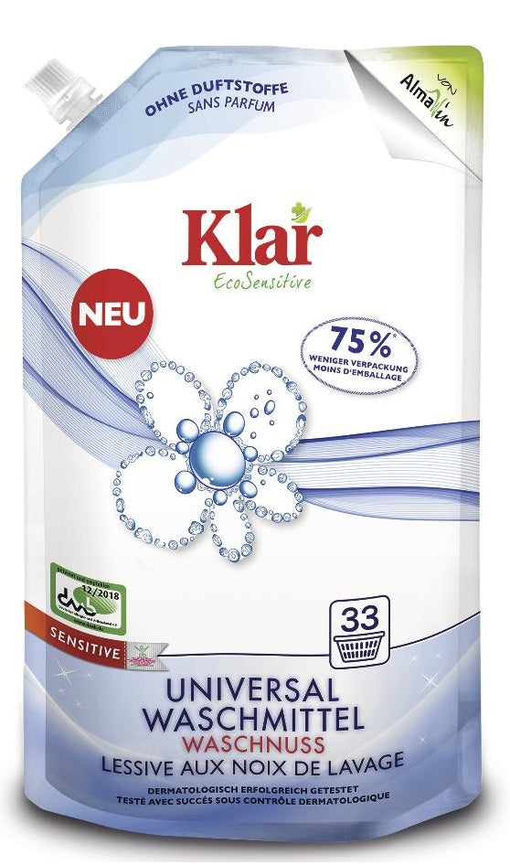 PŁYN DO PRANIA Z ORZECHÓW MYDLANYCH UNIWERSALNY SENSITIVE ECO 1,5 L...