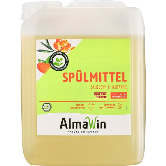 PŁYN DO MYCIA NACZYŃ ROKITNIKOWO - MANDARYNKOWY (KONCENTRAT) ECO 5 L...