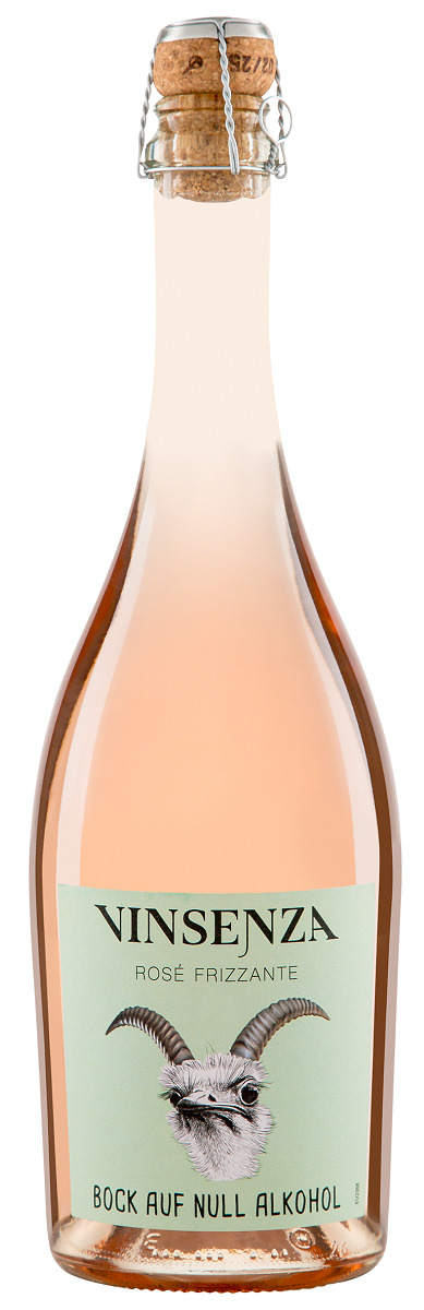WINO BEZALKOHOLOWE FRIZZANTE RÓŻOWE SŁODKIE MUSUJĄCE BIO 750 ml...