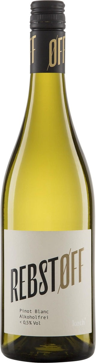 WINO BEZALKOHOLOWE PINOT BLANC BIAŁE PÓŁWYTRAWNE BIO 750 ml - KETH...