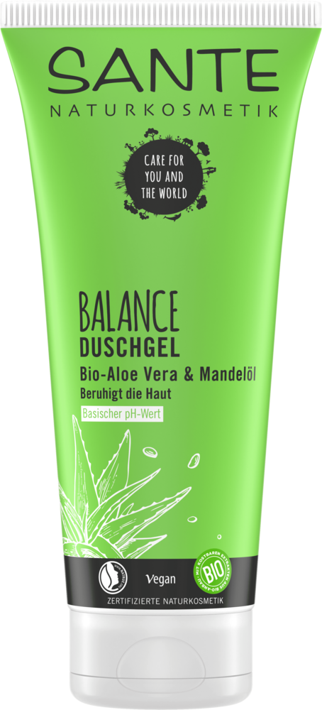 ŻEL POD PRYSZNIC BALANCE EUKALIPTUS I BERGAMOTKA ECO 200 ml - SANTE