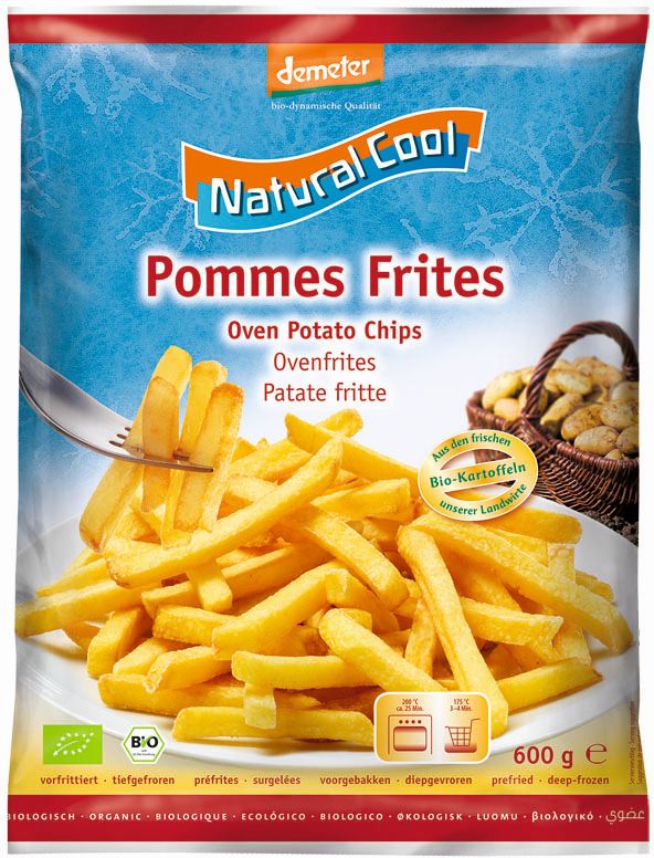 FRYTKI MROŻONE BIO 600 g - NATURALCOOL
