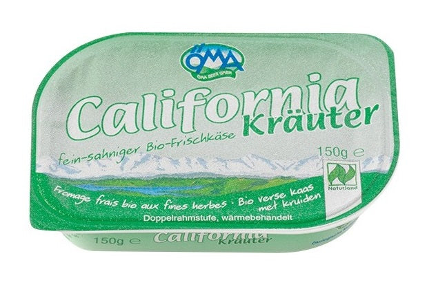 SEREK FROMAGE KANAPKOWY ZIOŁOWY BIO 150 g - OMA