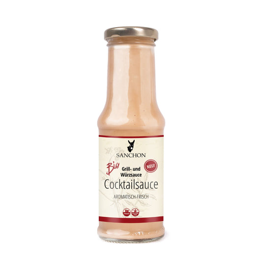 SOS KOKTAJLOWY BEZGLUTENOWY BIO 210 ml - SANCHON