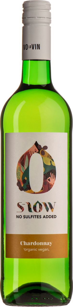 WINO BIAŁE WYTRAWNE CHARDONNAY BEZ DODATKU SIARCZYNÓW BIO 0,75 L...