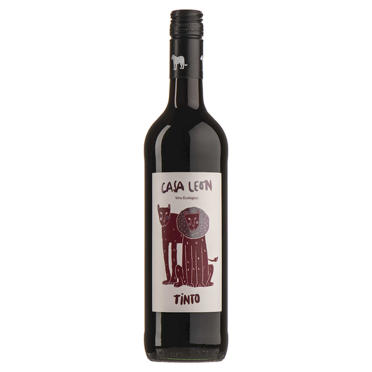 WINO CZERWONE WYTRAWNE BIO 0,75 L (HISZPANIA) - CASA LEON