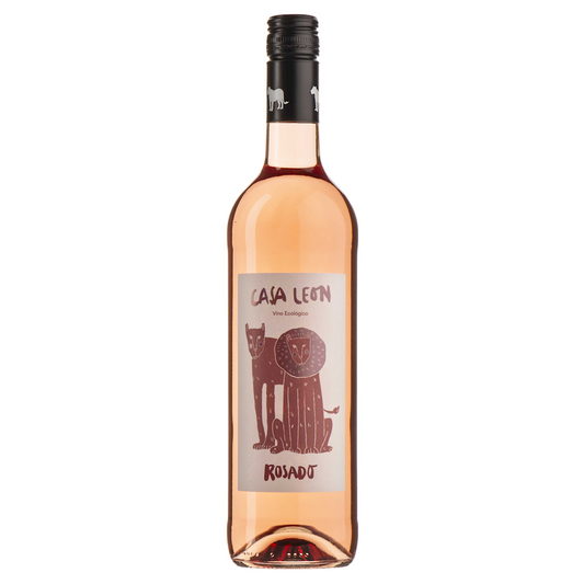 WINO RÓŻOWE WYTRAWNE BIO 0,75 L (HISZPANIA) - CASA LEON