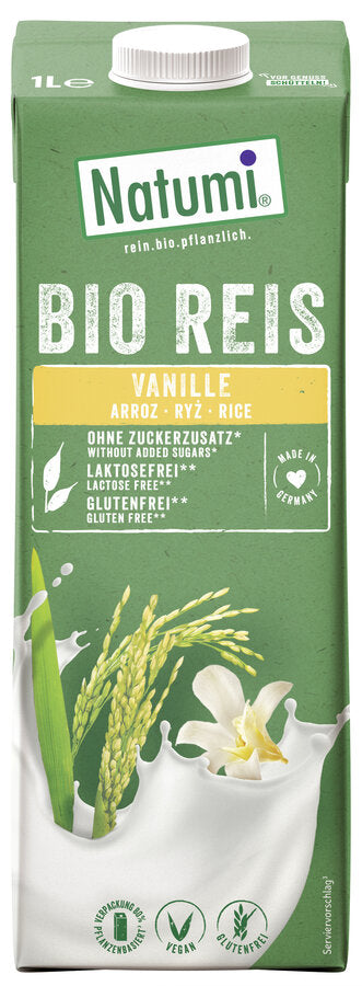 NAPÓJ RYŻOWO - WANILIOWY BEZ DODATKU CUKRÓW BEZGLUTENOWY BIO 1 L...