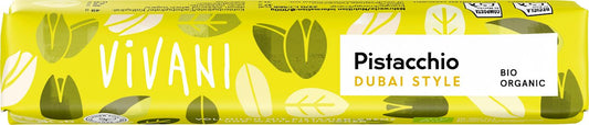 BATON PISTACJOWY W STYLU DUBAJSKIM BIO 40 g - VIVANI