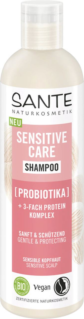 SZAMPON DELIKATNY DO WRAŻLIWEJ SKÓRY GŁOWY PROBIOTYK I POTRÓJNY...