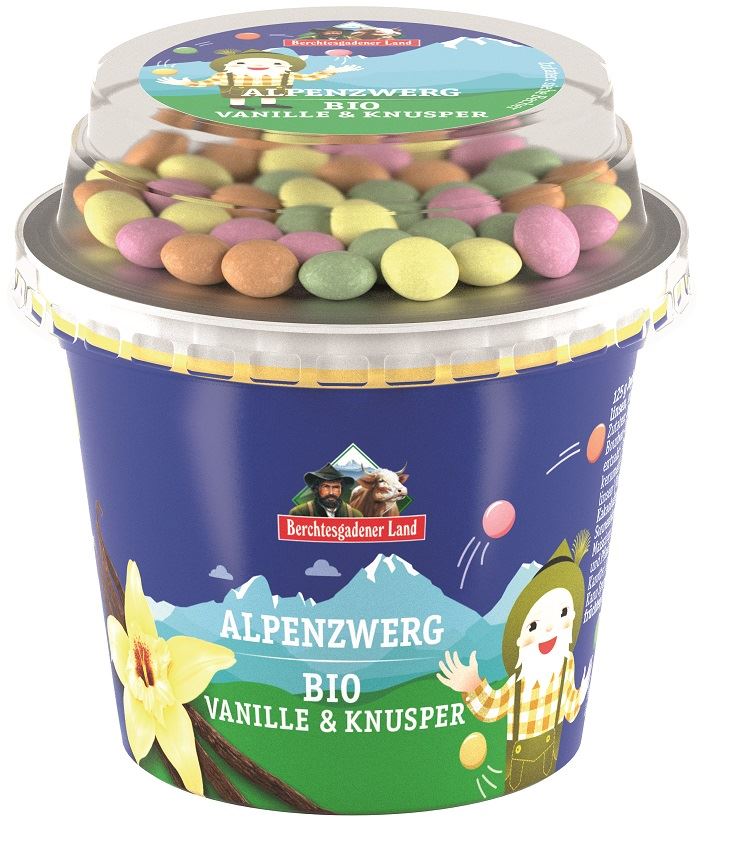 JOGURT WANILIOWY Z KOLOROWYMI DRAŻETKAMI CZEKOLADOWYMI BIO 137 g...