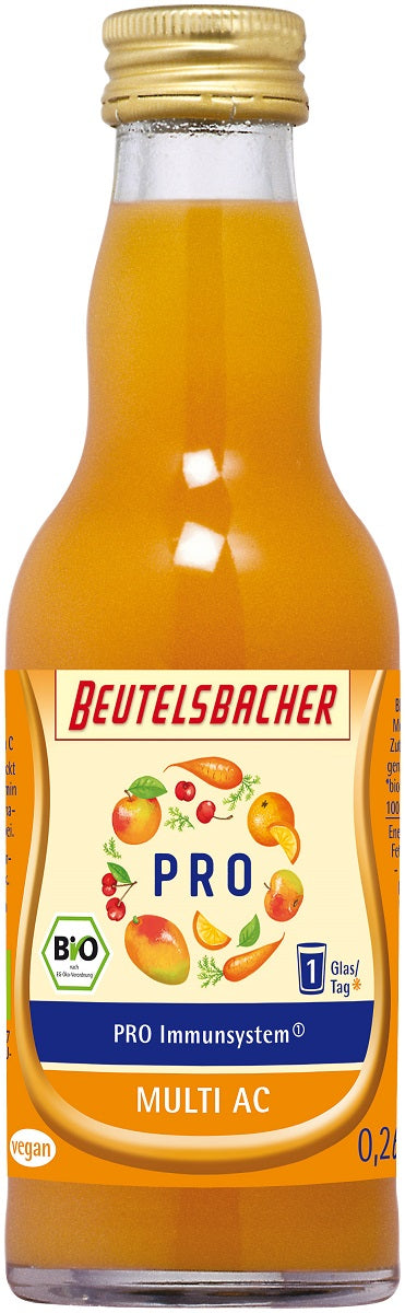 SHOT NA ODPORNOŚĆ MARCHEW - POMARAŃCZA - MANGO BIO 200 ml...
