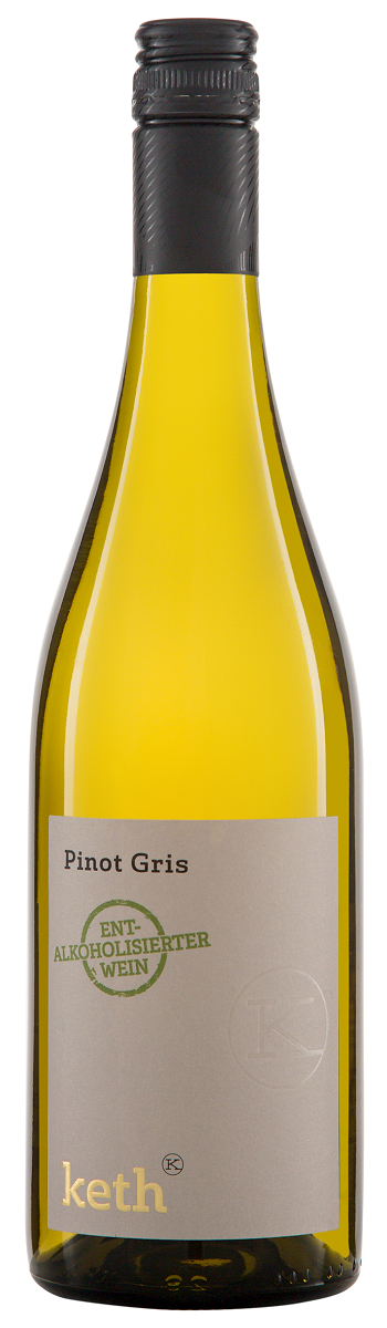 WINO BEZALKOHOLOWE PINOT GRIS BIAŁE PÓŁWYTRAWNE BIO 750 ml - KETH...