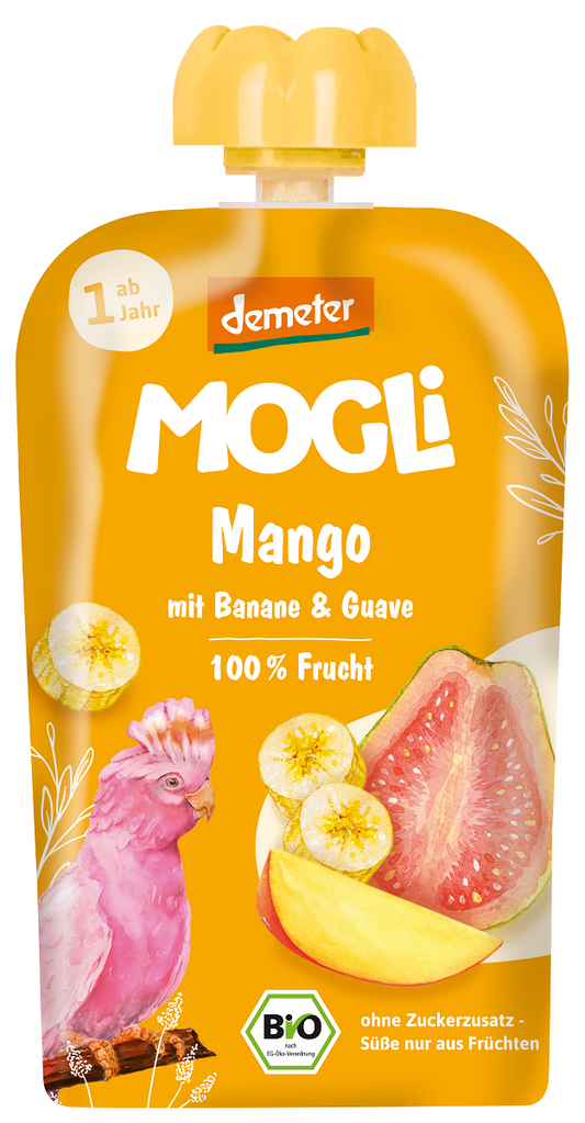 MUS BANAN - GUAWA - MANGO BEZ DODATKU CUKRÓW OD 1 ROKU DEMETER BIO 100...