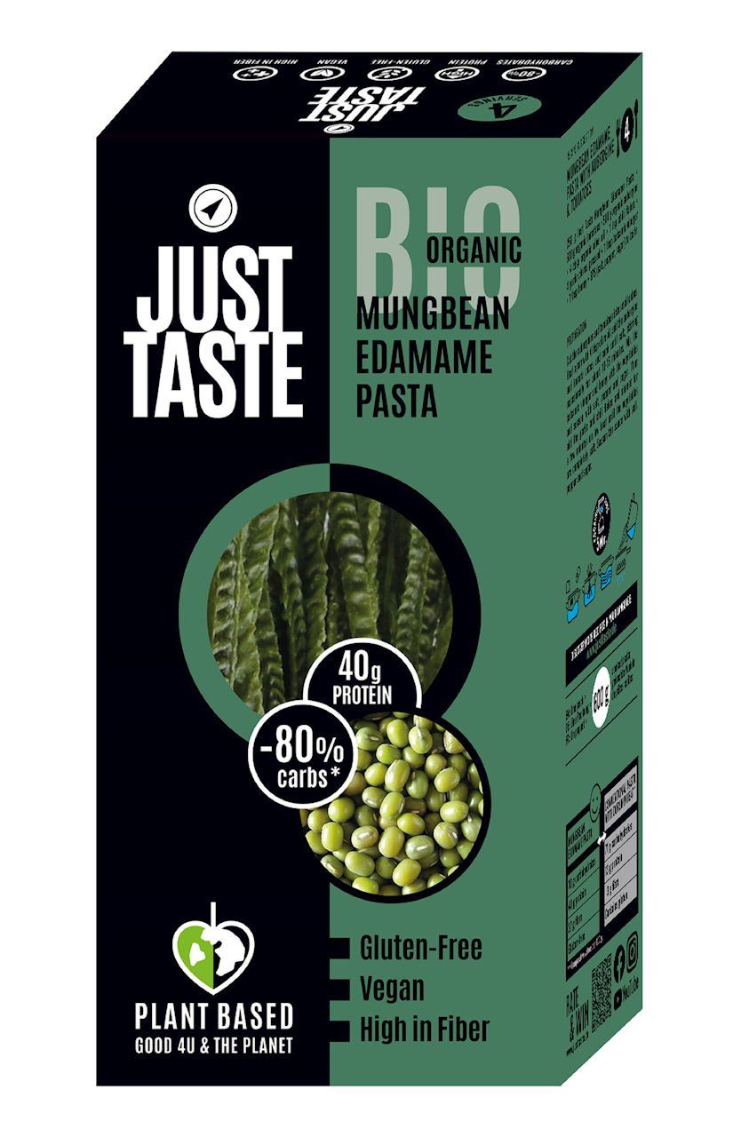 MAKARON PROTEINOWY (Z SOI EDAMAME I FASOLI MUNG) FETTUCCINE...