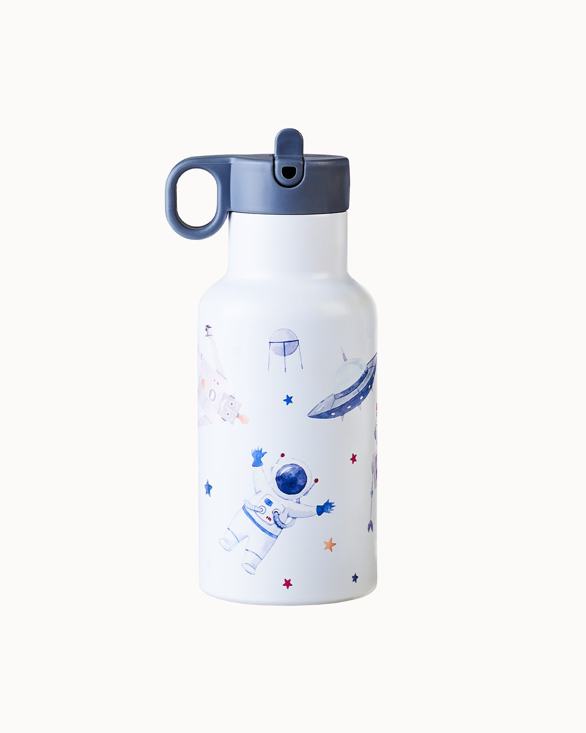 BUTELKA TERMICZNA Z DWOMA NAKRĘTKAMI DLA DZIECI ASTRONAUTA 350 ml...