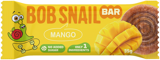 BATON MANGO BEZ DODATKU CUKRÓW 35 g - BOB SNAIL