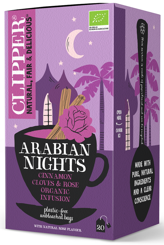 HERBATKA Z CYNAMONEM I GOŹDZIKAMI O SMAKU RÓŻY (ARABIAN NIGHTS) BIO...