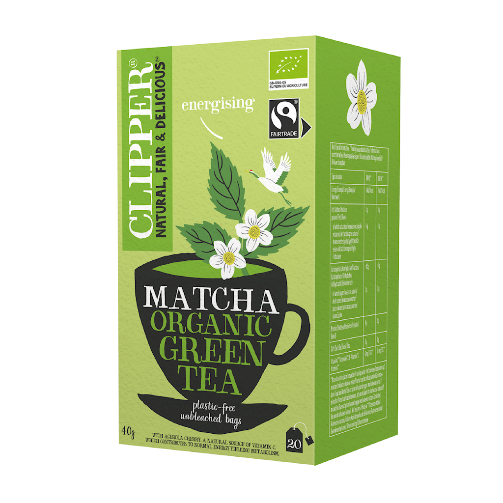 HERBATA ZIELONA Z ACEROLĄ I MATCHĄ FAIR TRADE BIO (20 x 2 g) 40 g...