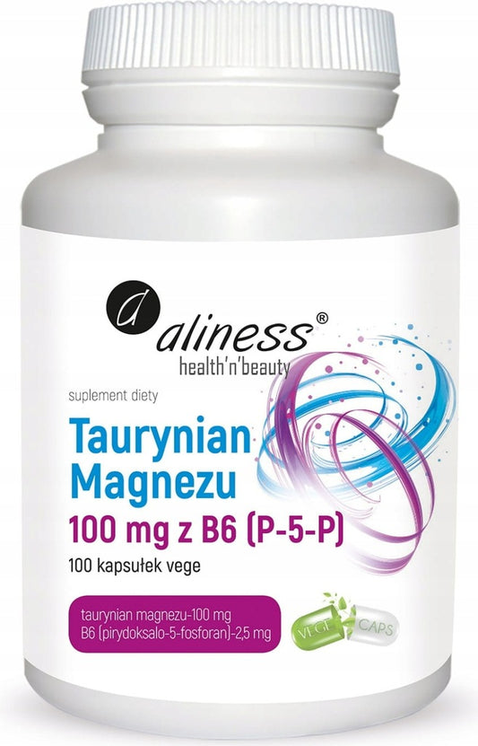 MAGNEZ TAURYNIAN TAURYNA SERCE KRĄŻENIE B6 Układ nerwowy P-5-P - Aliness