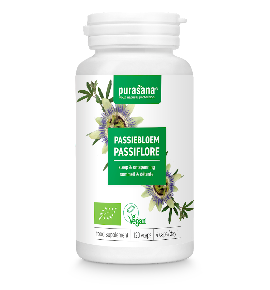 PASSIFLORA EKSTRAKT BIO (125 mg) 120 KAPSUŁEK - PURASANA