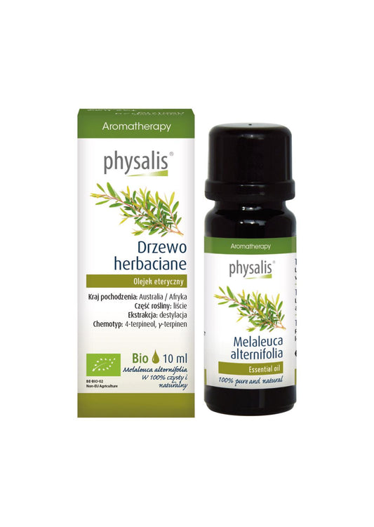 OLEJEK ETERYCZNY DRZEWO HERBACIANE ECO 10 ml - PHYSALIS